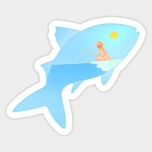 Fisherman Sticker